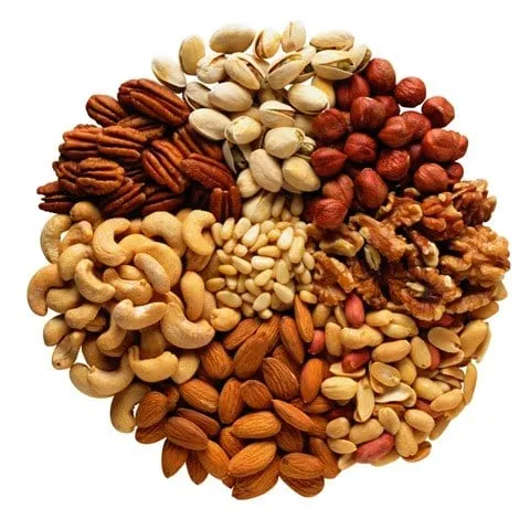 O poder das frutas oleaginosas