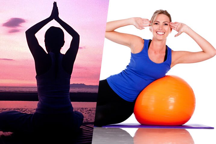 O pilates é parecido com a yoga O pilates é parecido com a yoga
