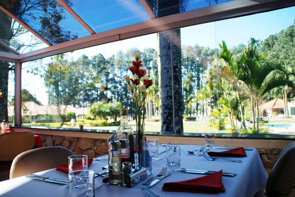 SPA em SP, Alimentação - Área do restaurante do SPA Sorocaba